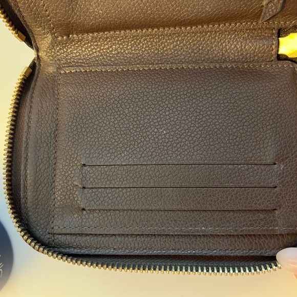 Louis Vuitton Embossed Brown Compact Wallet - Picture 5 of 8